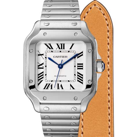 cartier santos 3241983|Cartier Santos De Cartier Watch Medium Model, .